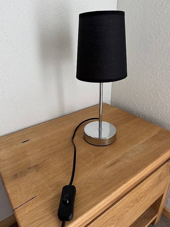 Lampen: Zwei Nachttischlampen Anthrazit – Gebraucht aus Grüsch von Fludome 1
