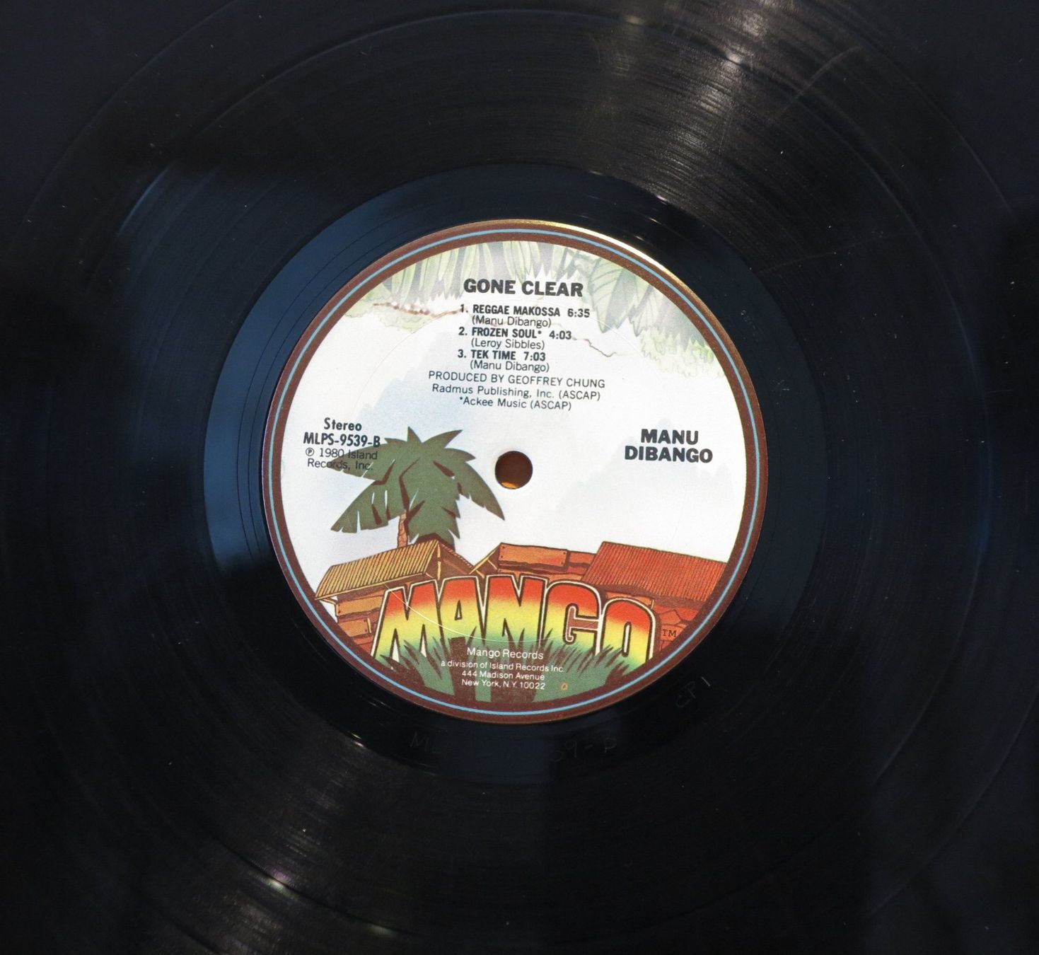 Schallplatten: Manu Dibango - Gone Clear / LP – Gebraucht aus Zürich von Naim60 3