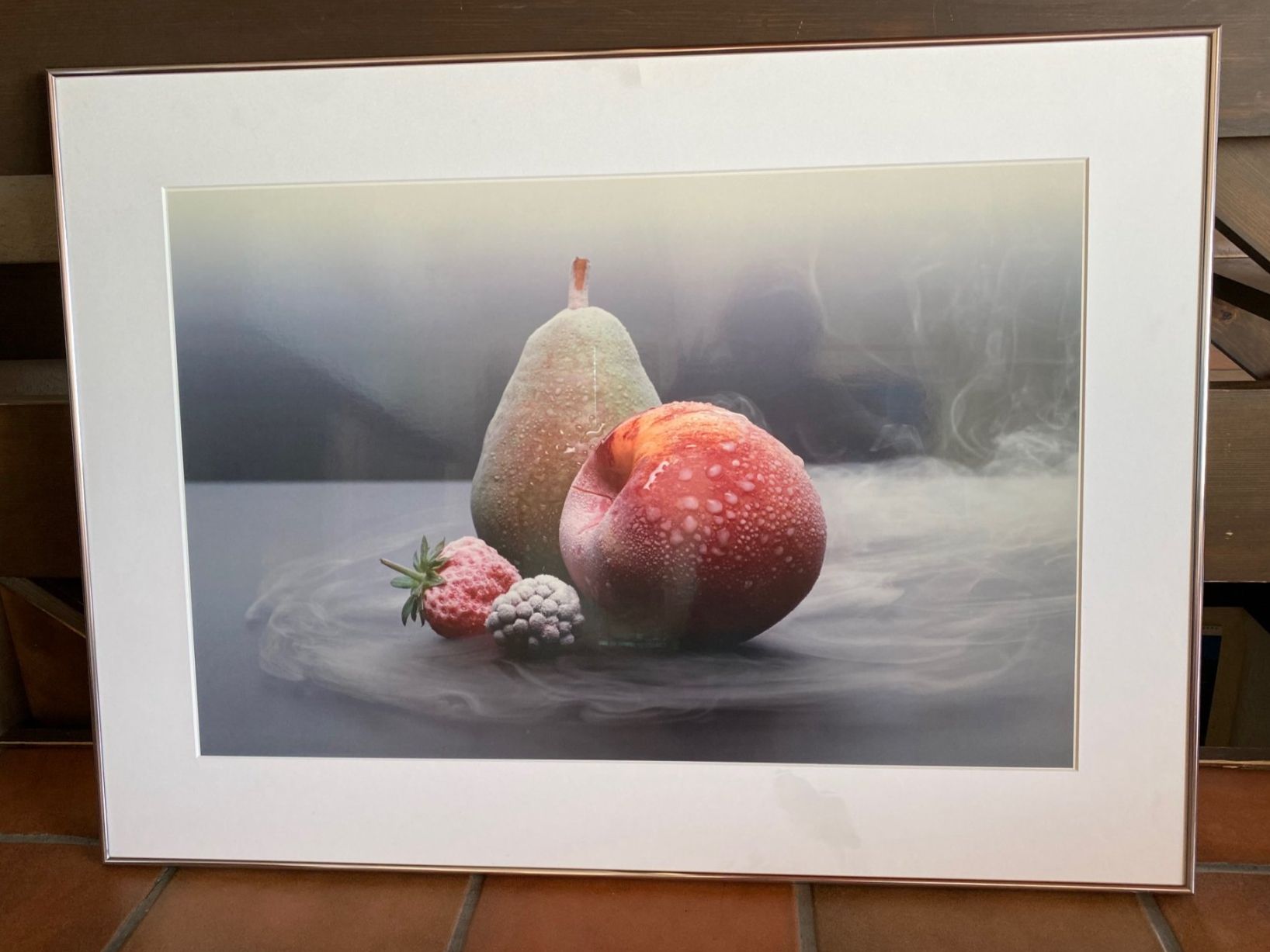 Foto & Immagini: Bild mit Früchten gerahmt – Usato da Langnau i. E. venduto da Sturmwind3