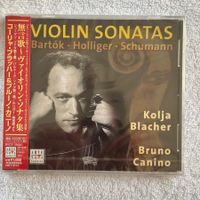 Blacher/Canino: Bartok, Holliger, Schumann – Violin Sonatas
