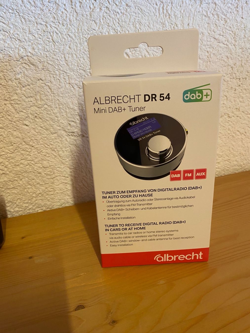 Radio: ALBRECHT DR 54 Mini DAB+ Tunner – Nuovo (secondo la descrizione) da Uster venduto da HeuHeuHeu