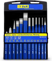 R-Meissel-Set Ch-V-Stahl Hand- Flach- Steinmeissel Ankörner