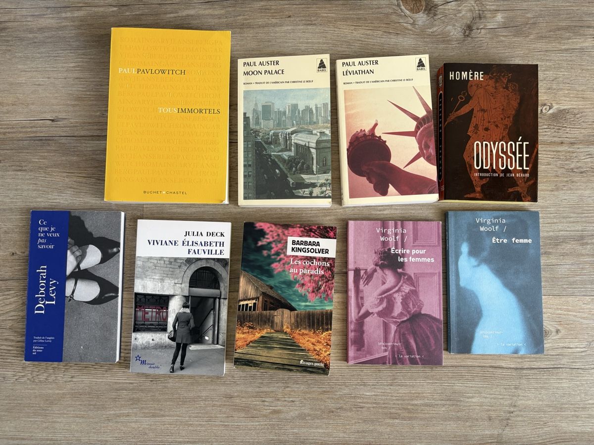 Libri: Lot de 9 livres : Auster - Woolf - Pavlowitch ... – Usato da Zweisimmen venduto da Domii