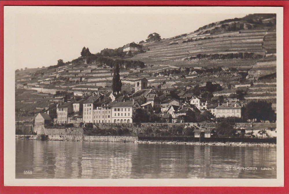 Cartoline postali: ST. SAPHORIN LAVAUX – Usato da Grüningen venduto da Kartenlaube