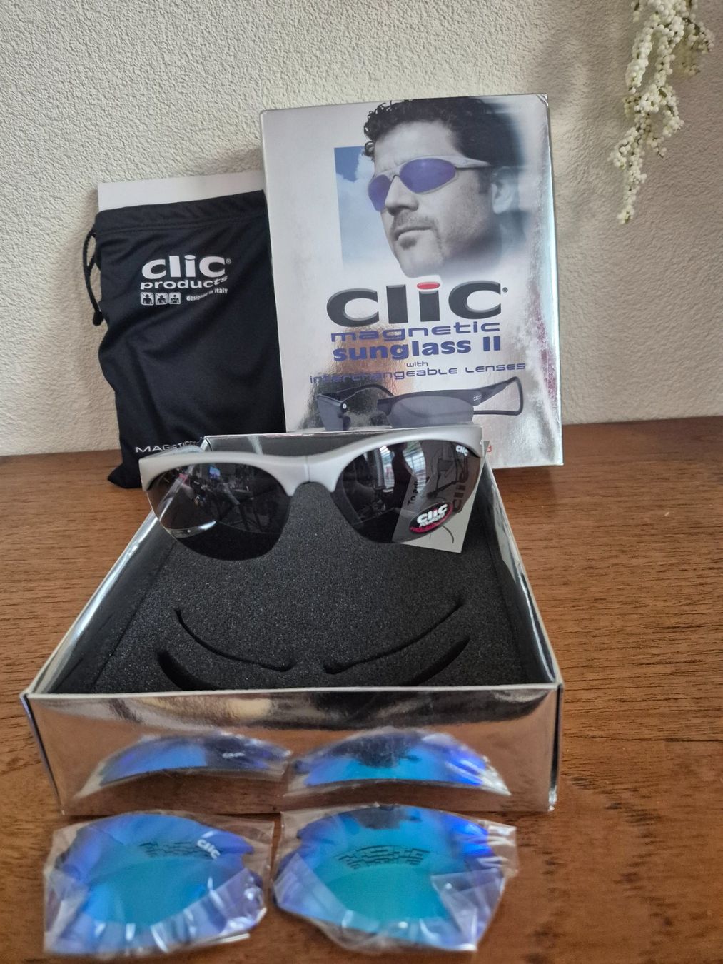 Occhiali & Lenti: Lunettes de soleil Clic Magnetic  interchangeables neuves.. – Usato da Fully venduto da tameab