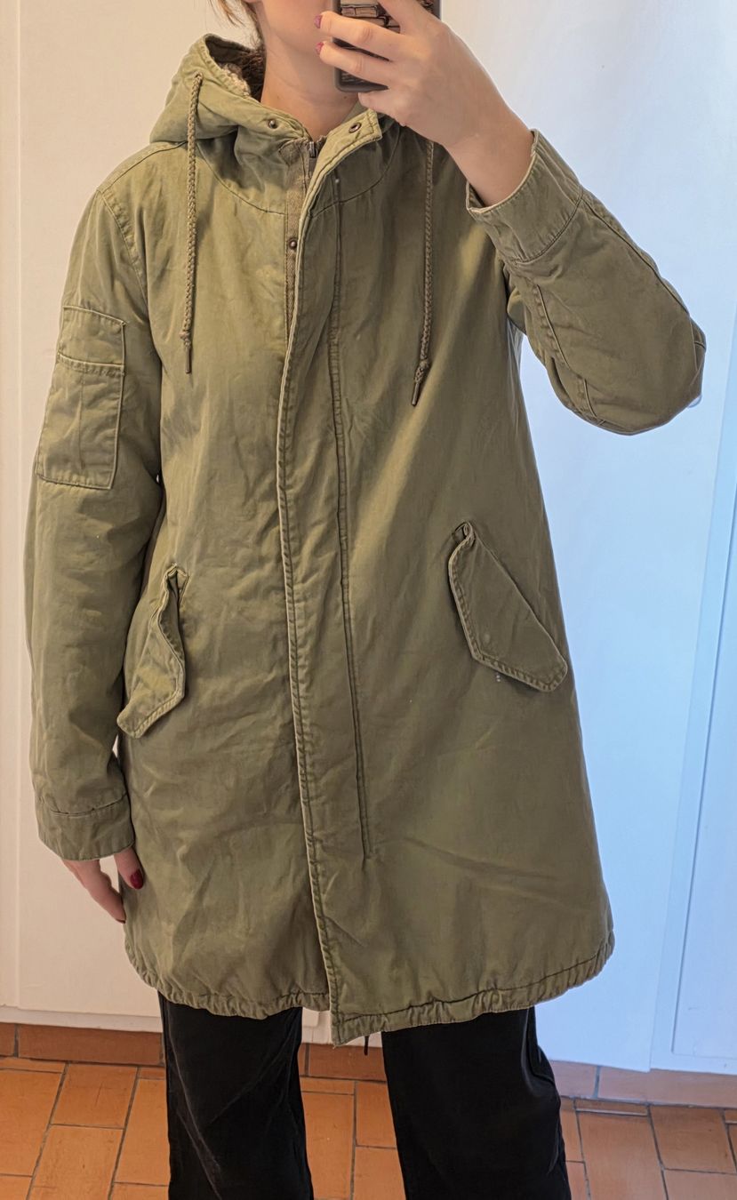 Zara Giacche: Zara Winterparka mit Print, Gr. S – Nuovo (secondo la descrizione) da St Gallen venduto da vir_5kgt 8
