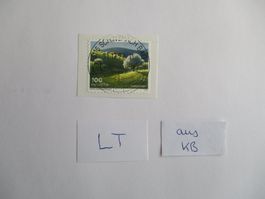 Voll Letztagsstempel der Poststelle 5116 Schinznach Bad