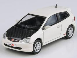 Honda Civic Type R EP3 2001-2005 weiss met. / Carbon    1:64