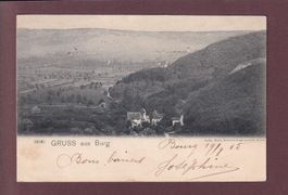 Gruss aus BURG - 1905