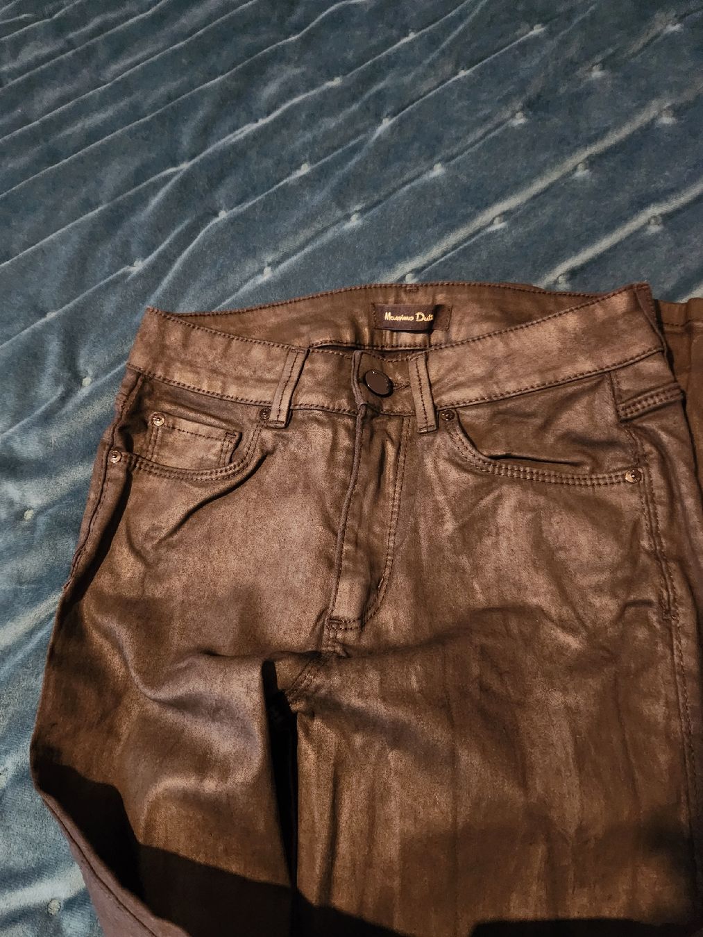 Massimo Dutti Pantaloni: Massimo Dutti Hose im Lederlook, Grösse S – Usato da Fällanden venduto da ekaterinatheissl 4