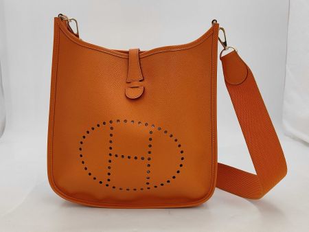 🧡 Hermès Evelyne PM Tasche – Orange – inkl. Schulterriemen