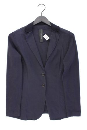 Marc Cain Regular Blazer Gr. 42 neuwertig blau aus Baumwolle