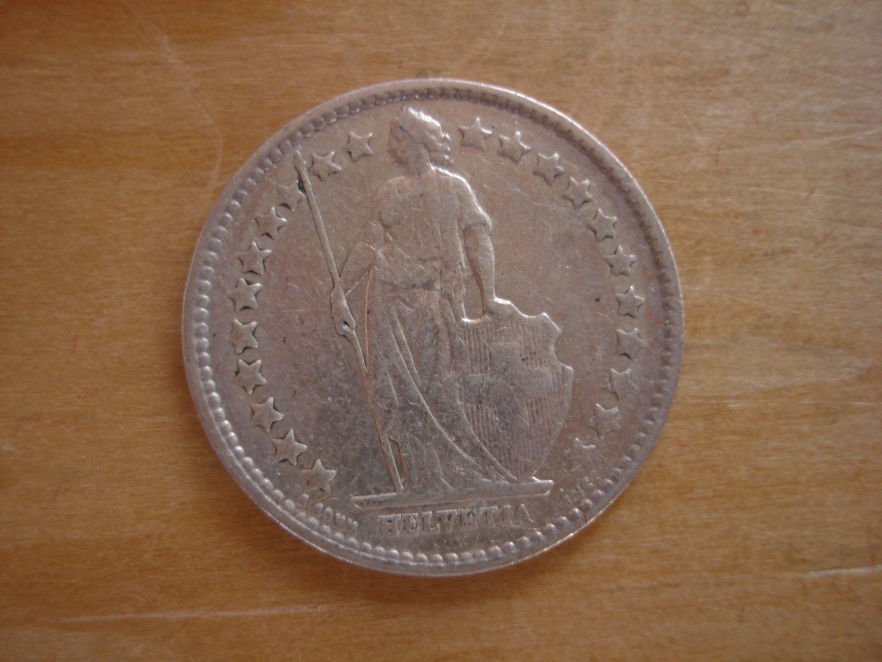 Tutti le monete: (C1) 1/2 Franken 1906 SS-VZ – Usato da Erlach venduto da Net-Coins 1