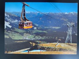 Flims Laax Luftseilbahn Blick ins Rheintal dat. 1986