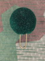 Pompon zu Tschako Ord. 1898 für Infanterie Kompanie 1