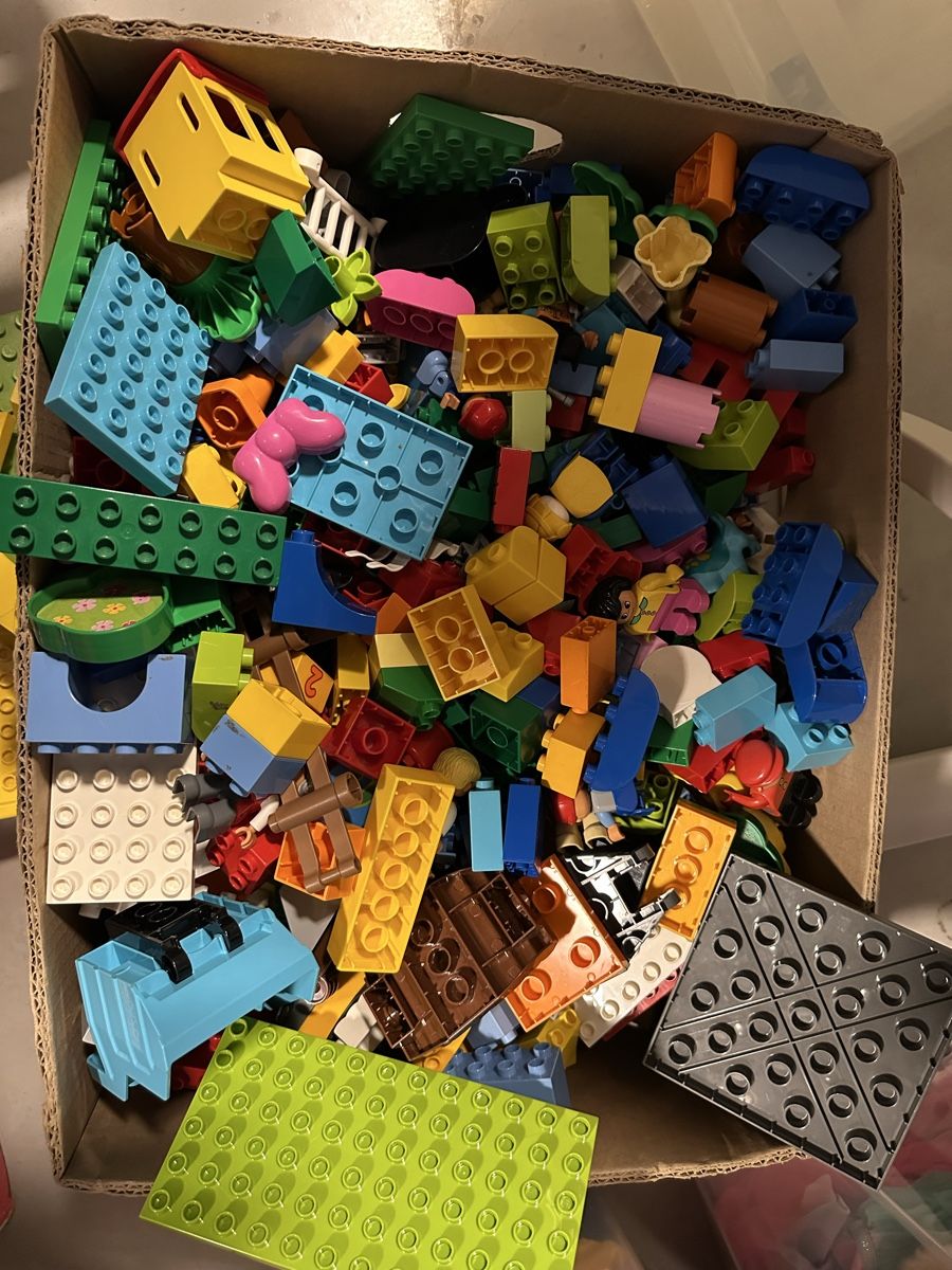 Giocattoli: duplos gemischt mit grosser bauplatte – Usato da Landquart venduto da lumima 4