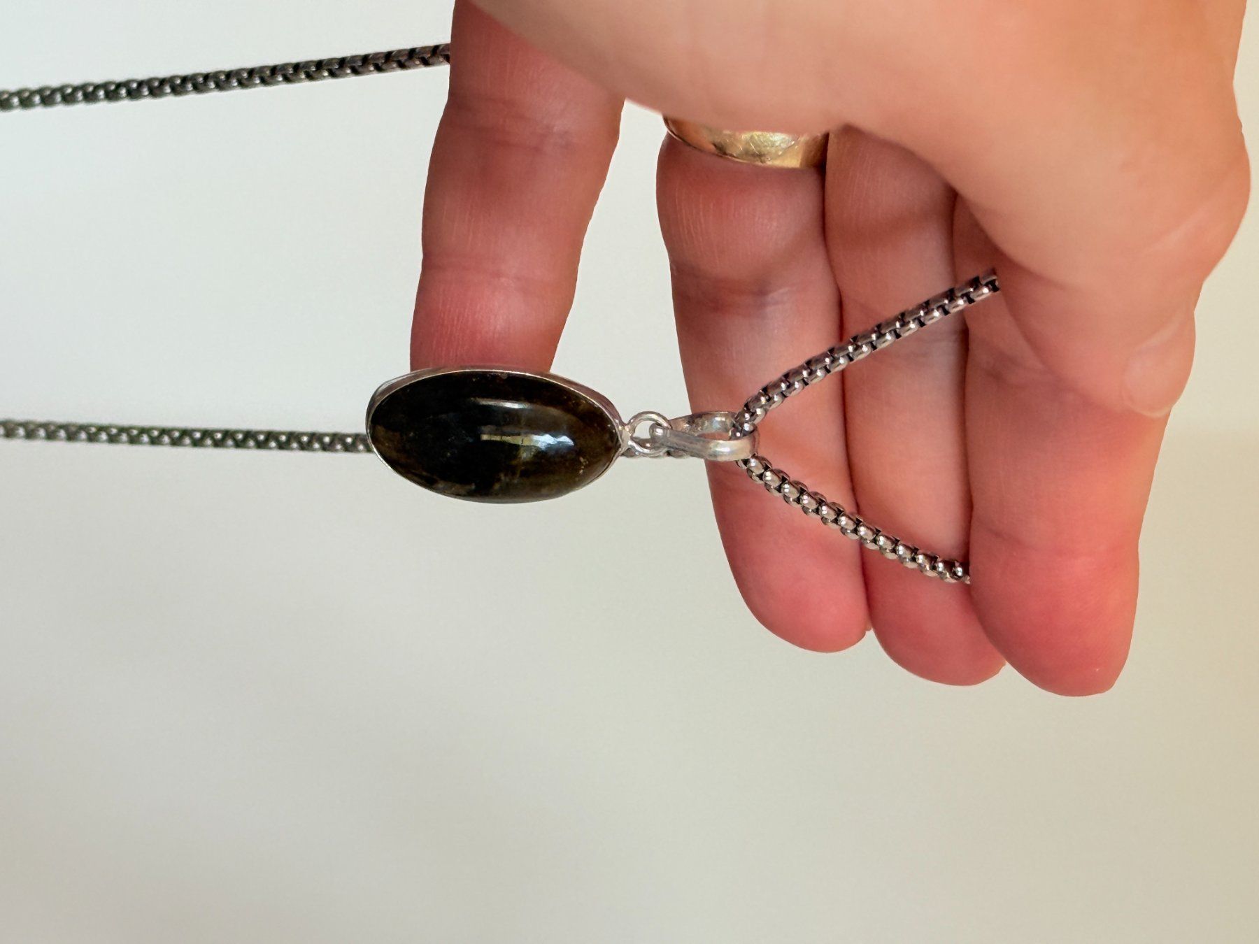 Catenine: Labradorite necklace – Nuovo e nell'imballaggio originale da Genève venduto da AGBERG 7