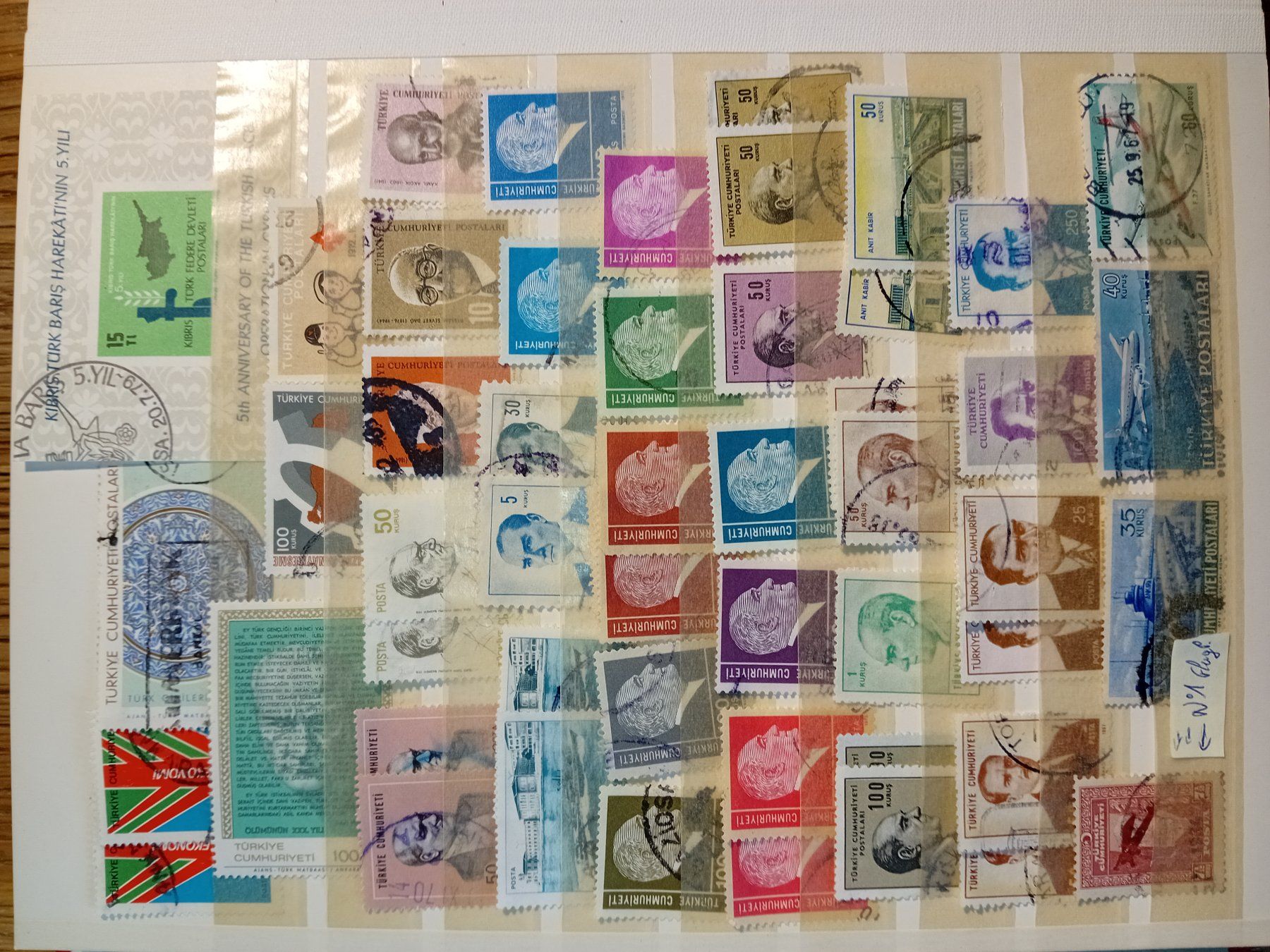 Tutti i francobolli: Türkischen Briefmarken Sammlung ab den Anfang – Usato da speicherschwendi venduto da stephanshorn10 9