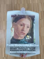 Paula Modersohn-Becker Kunsthalle Bremen Poster 1976