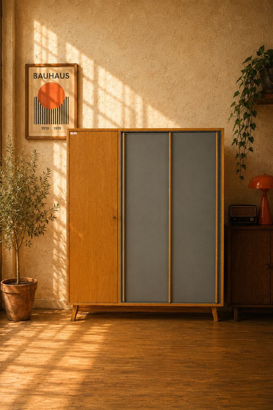 Schränke: Victoria-Möbel Baar Kleiderschrank – Gebraucht aus Fulenbach von Annie.s_Mid_Century