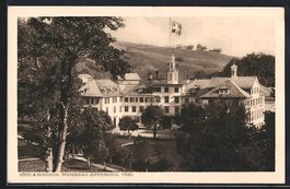AK Weissbad, Das Hotel und Kurhaus, 1923