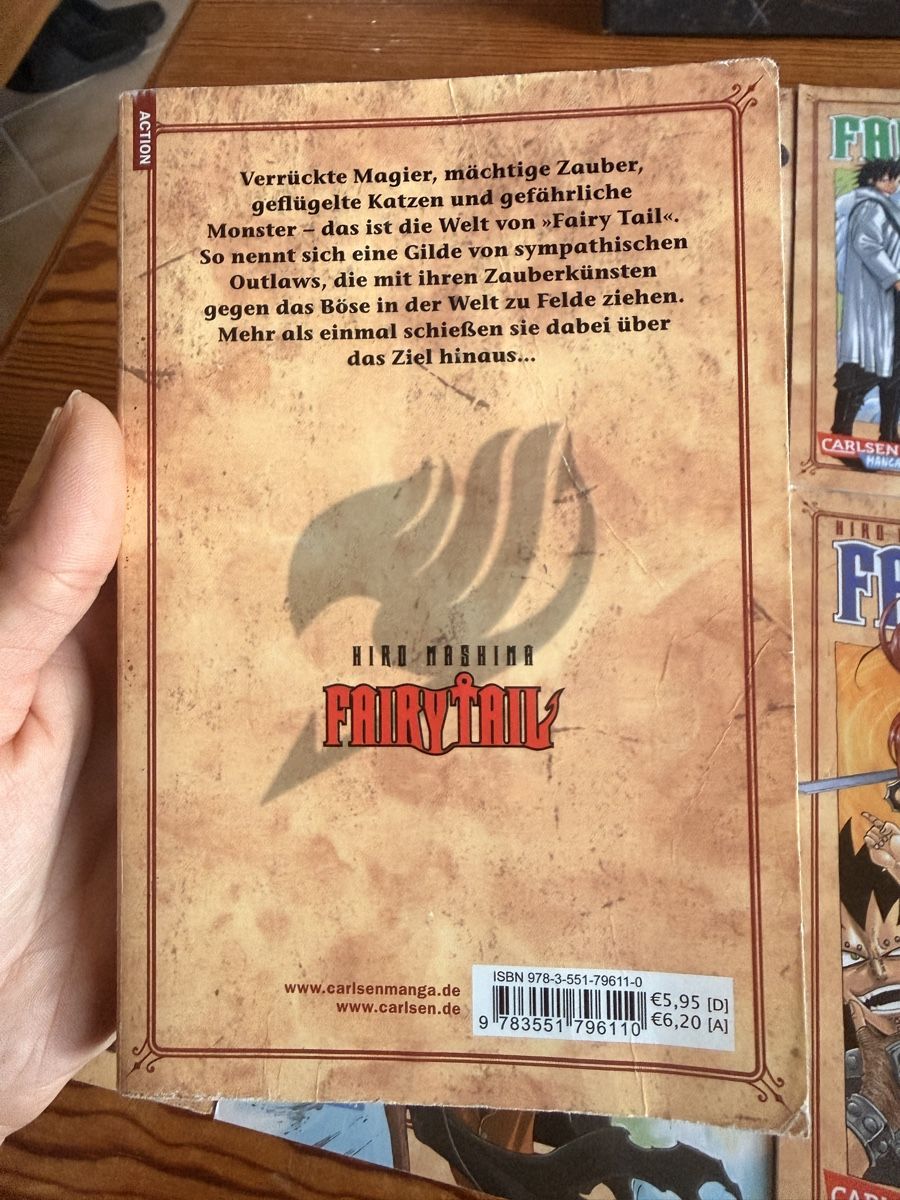 Fumetti: Fairy Tail Manga Band 1-10  – Usato da Elsau venduto da mintgreen1 2