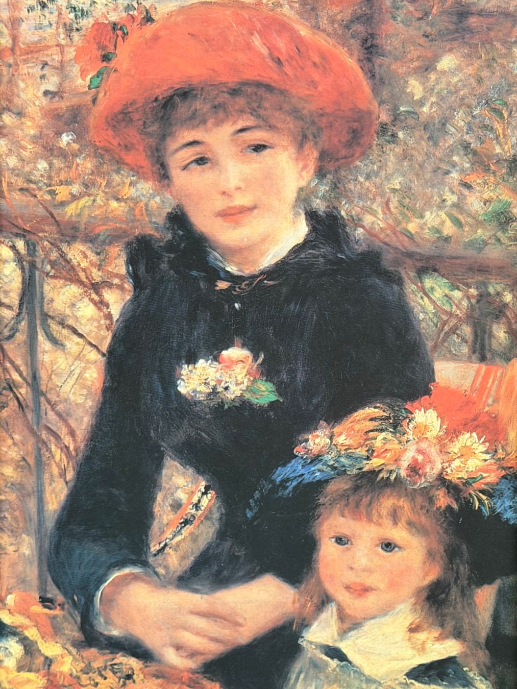 Poster & Bilder: Impressionistische Porträtmalerei - Mutter & Tochter - Vin.. – Gebraucht aus Basel von PAUL_ART 2