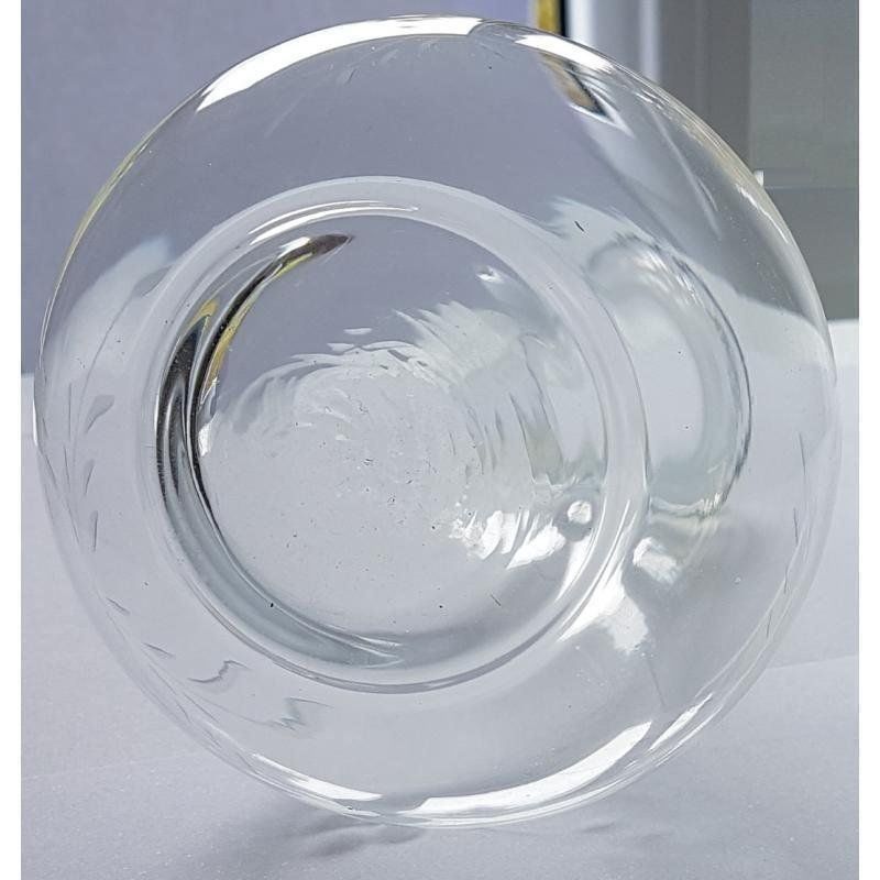 Carafes: Antike Karaffe mit 6 Gläser mit Ätzdekor – D'occasion à Kaltbrunn par Condor2 4