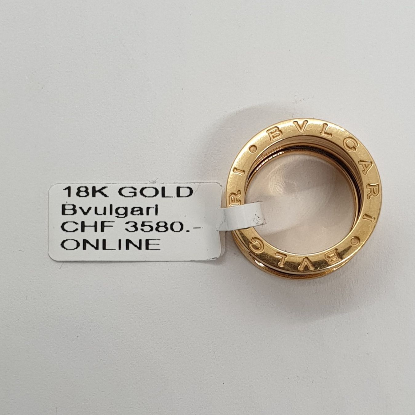 Bulgari Anelli: Echt 18K Gold - Bvlgari Ring – Usato da Luzern venduto da Goldhaus-Luzern 3