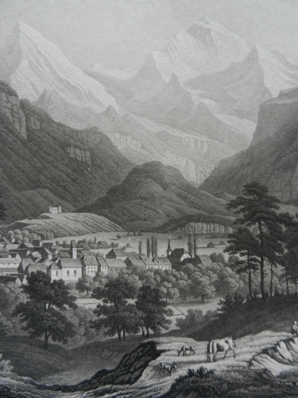 Incisioni: Unterseen Interlaken – Usato da Risch venduto da Rischli15 4