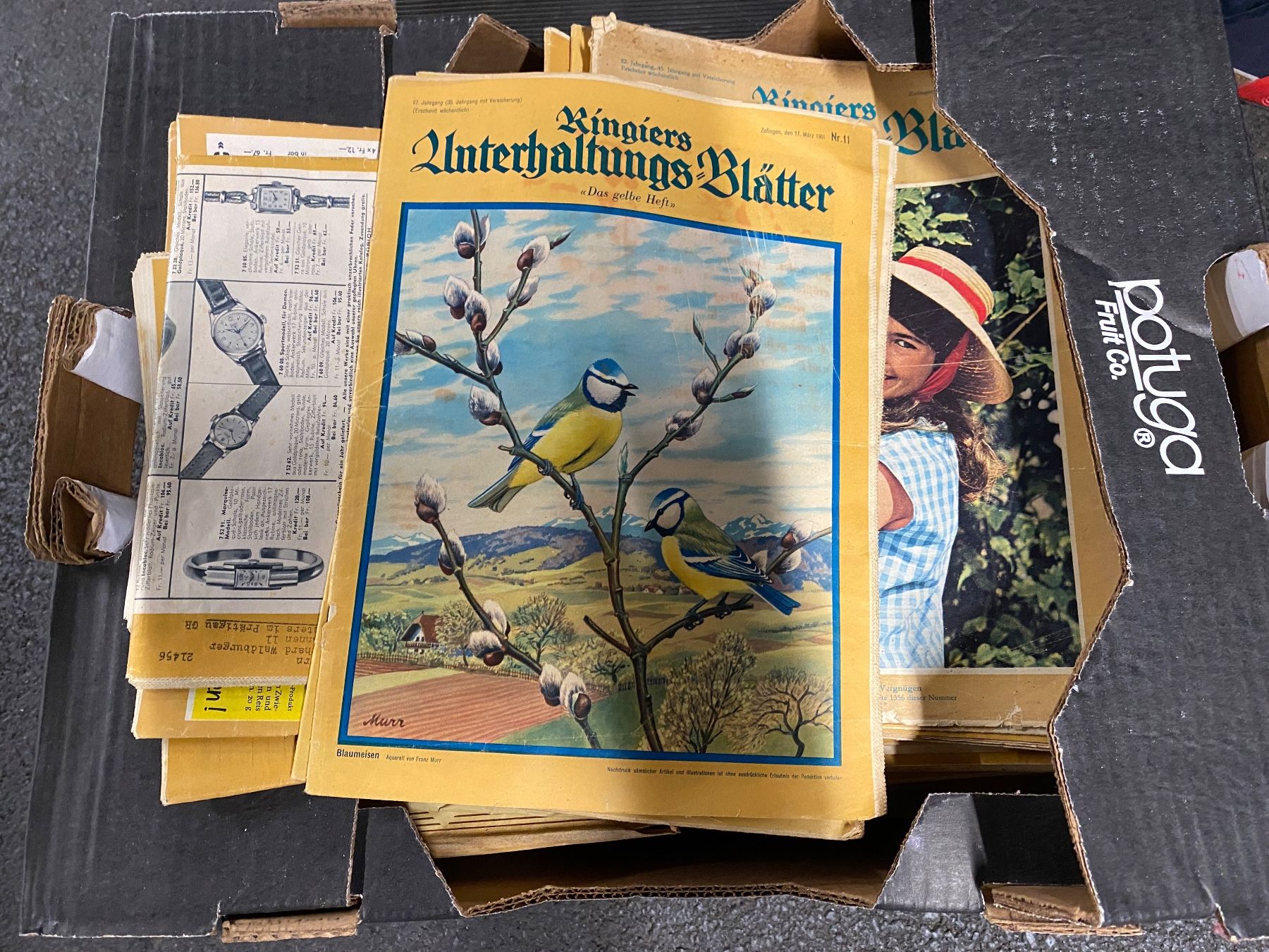 Riviste & Magazine: Ringiers Unterhaltungsblätter – Usato da Chur venduto da Stringeood