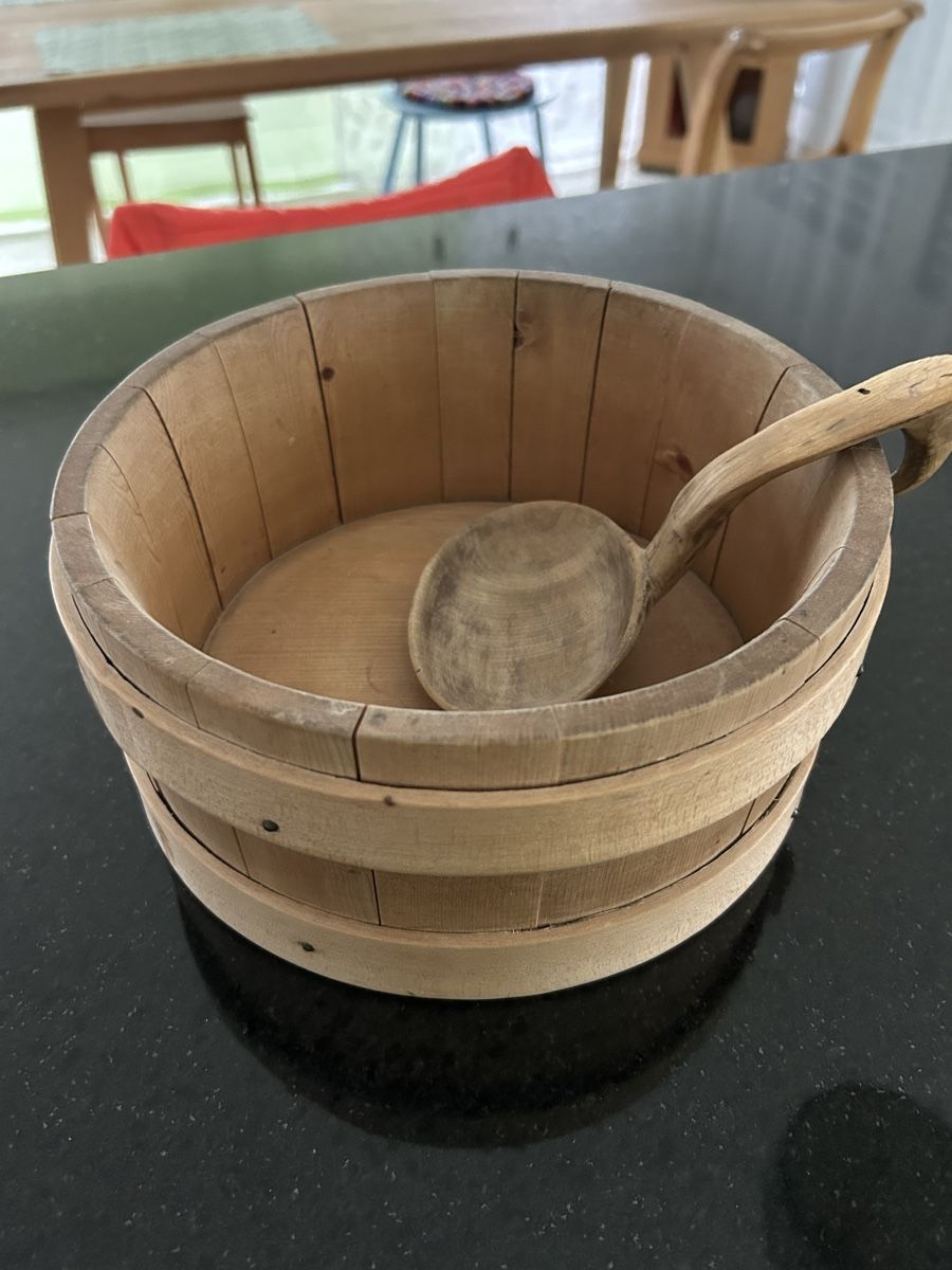 Articoli in legno: Melchterli mit Löffel – Usato da Thun venduto da Anita036