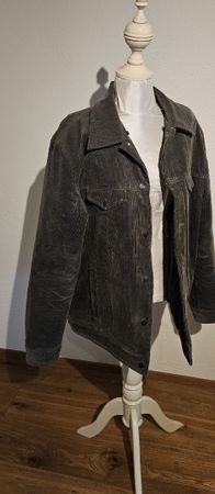 Herren Cord Jacke, dunkelgrün, Herbst oder Frühling