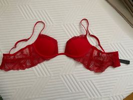 *LA PERLA* BH Luxus Rot EU 70C NEU- LP 239.-