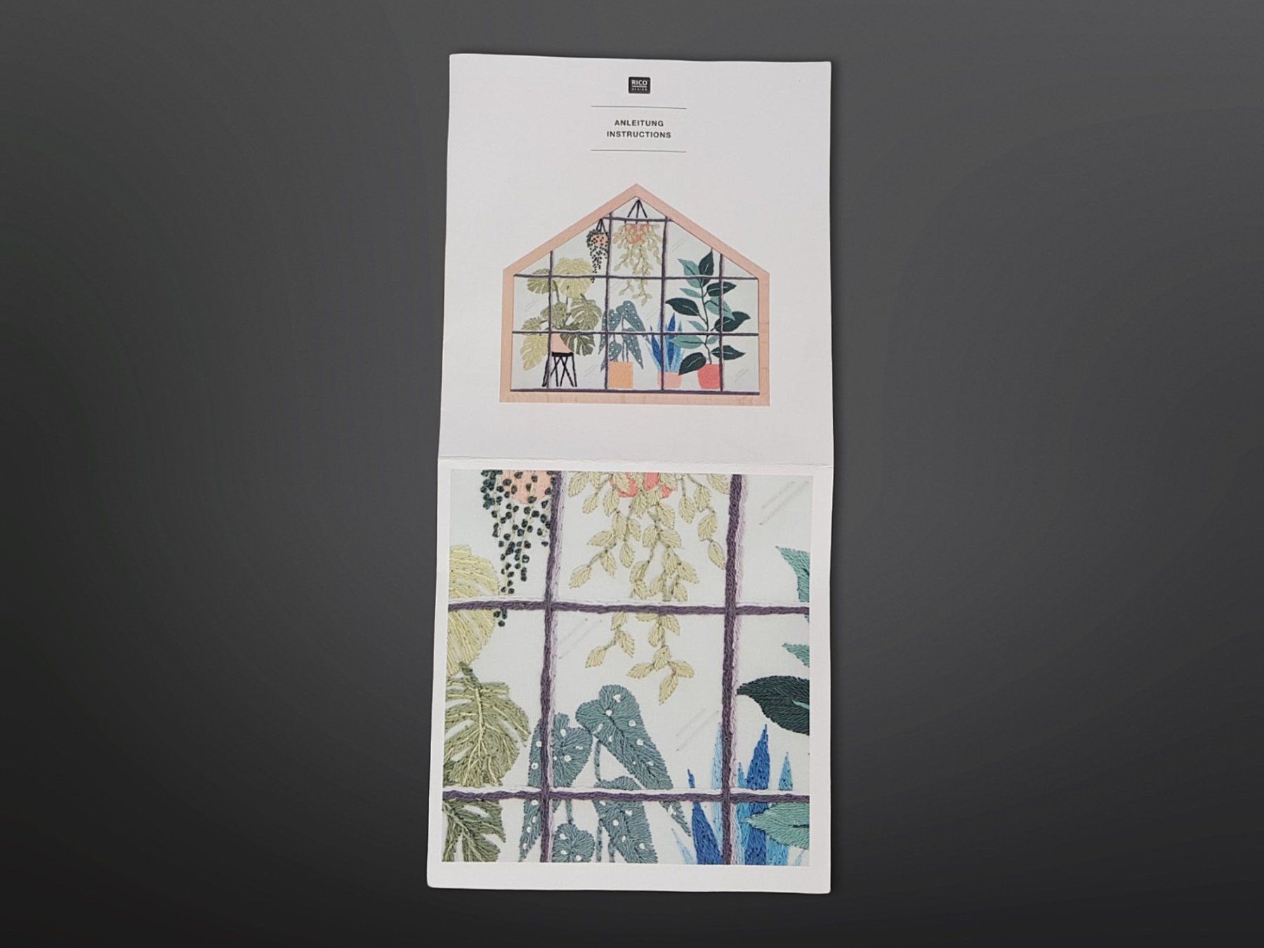 Cerchi da ricamo: RICO DESIGN Stickpackung Urban Jungle – Nuovo (secondo la descrizione) da Suhr venduto da Restwert_Suhr 3
