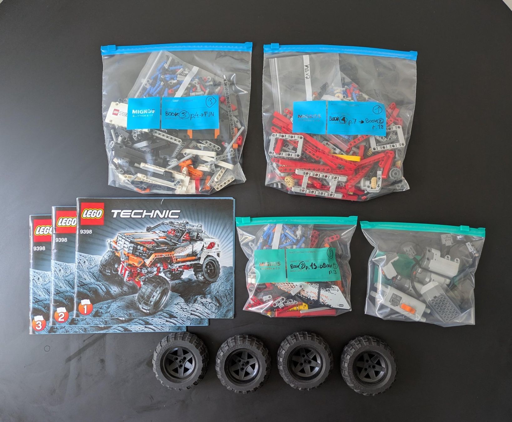 Technics Kit di costruzioni: LEGO TECHNIC 9398 - 4x4 Crawler (2012) – Usato da lausanne venduto da searno 7