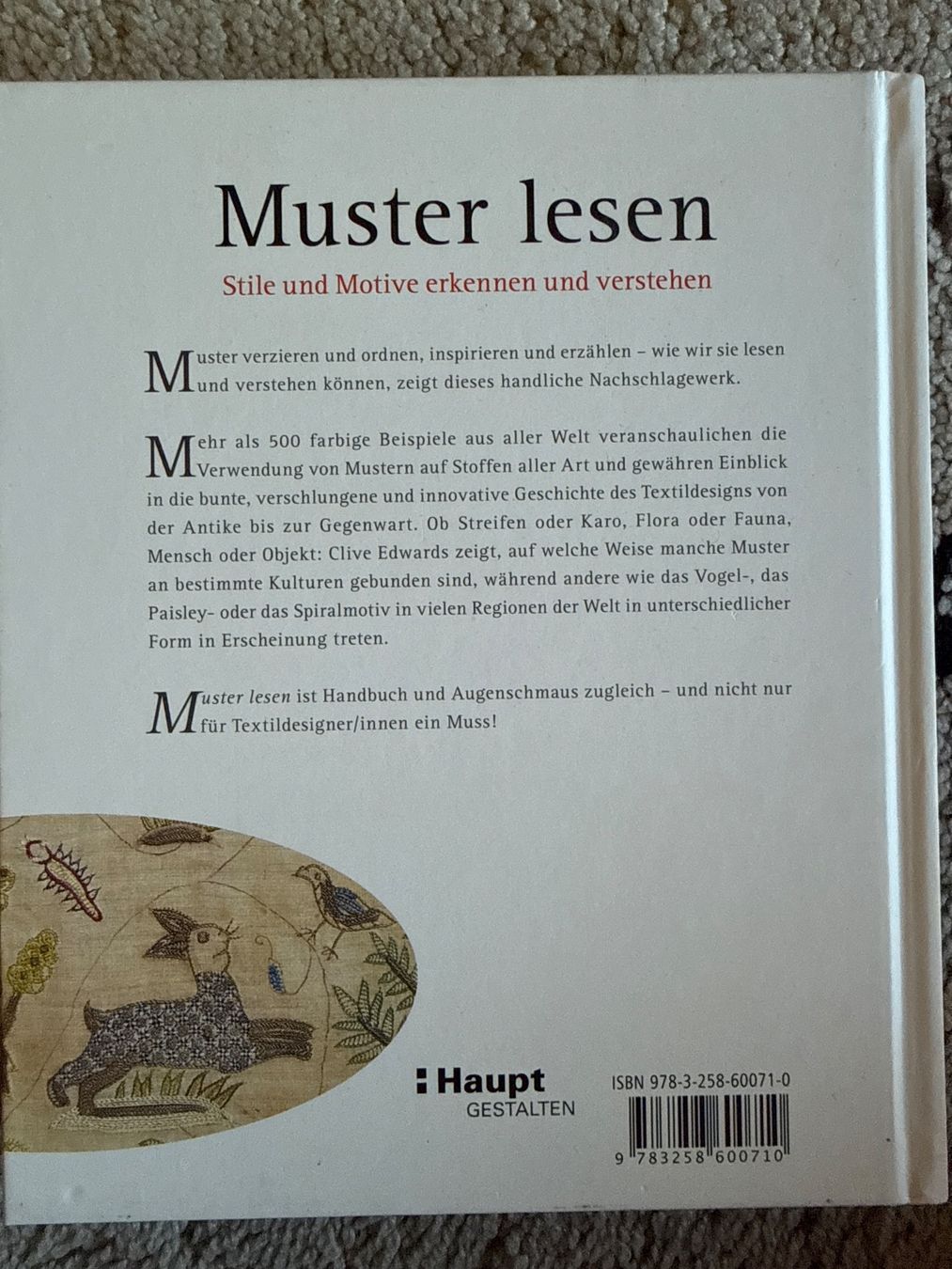 Libri: Buch Muster lesen (Stoff) – Nuovo e nell'imballaggio originale da Andelfingen venduto da Judy0007 1