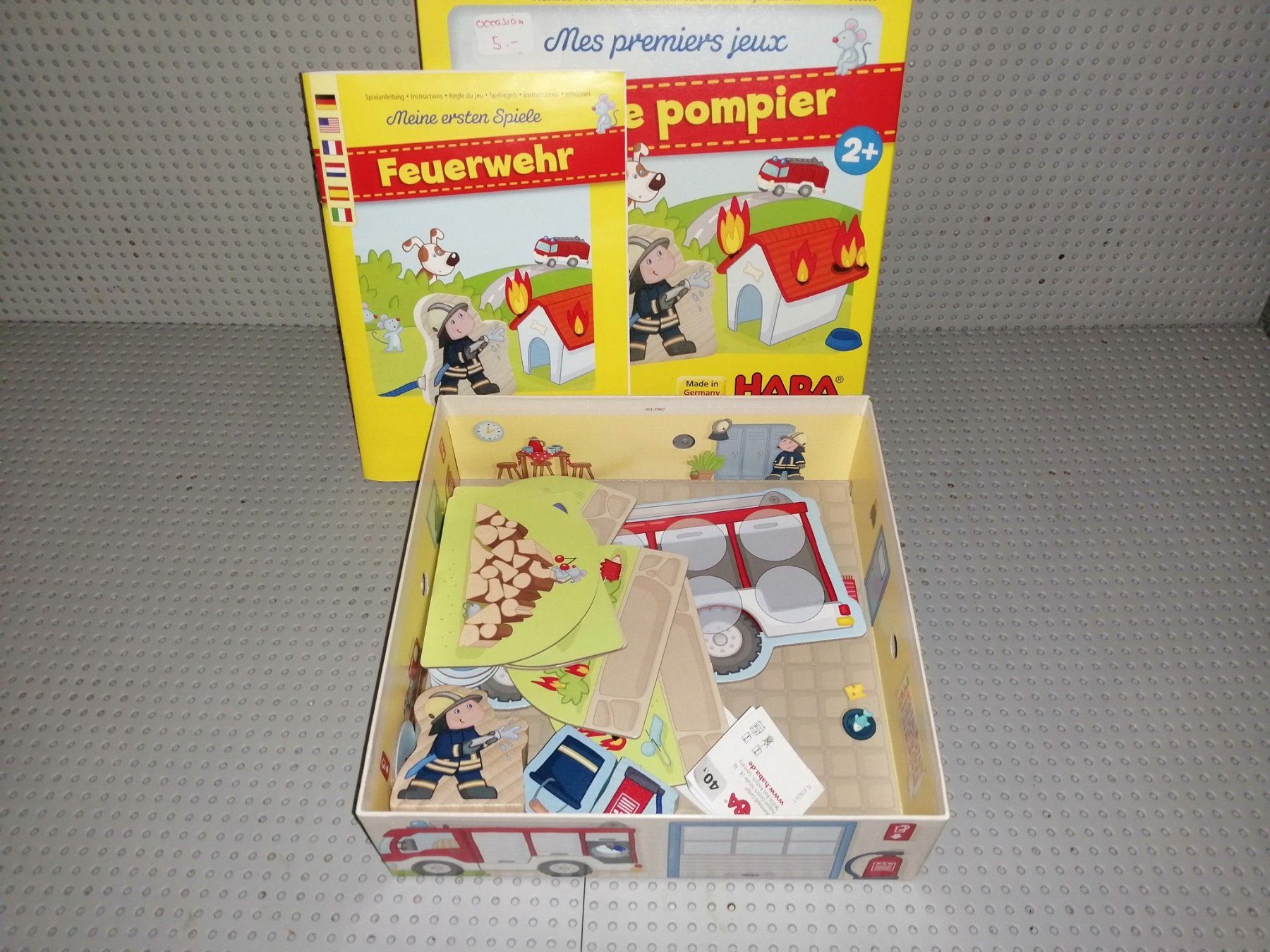 Haba Giochi: Jeu Théo le pompier – Usato da La Tour de Trême venduto da Startjouet 2