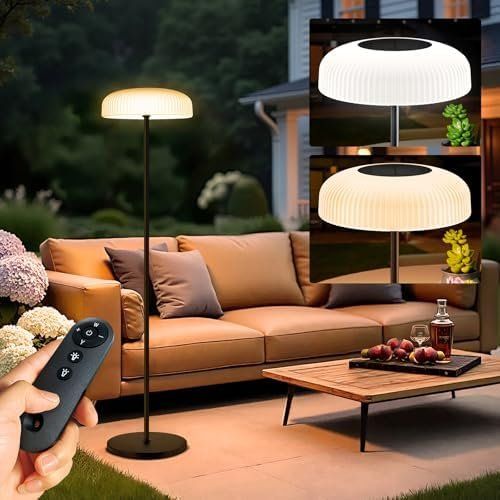 Lampade: Solar Stehlampe Outdoor USB C aufladbar – Nuovo e nell'imballaggio originale da Hundwil venduto da Stallone5 1