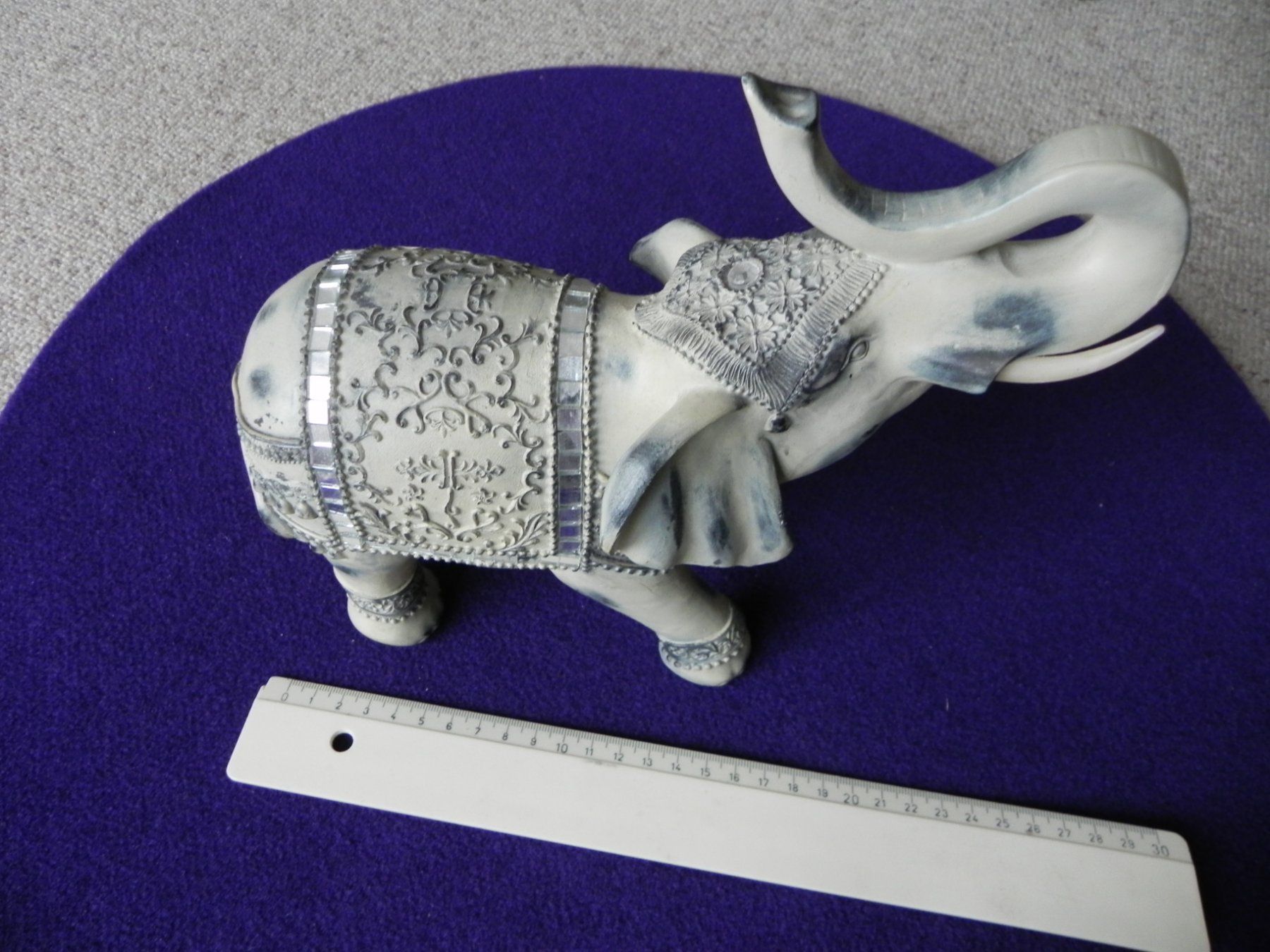 Statuette: Elefant Deko Figur Elefantenfigur – Usato da Stallikon venduto da pcerny16 1