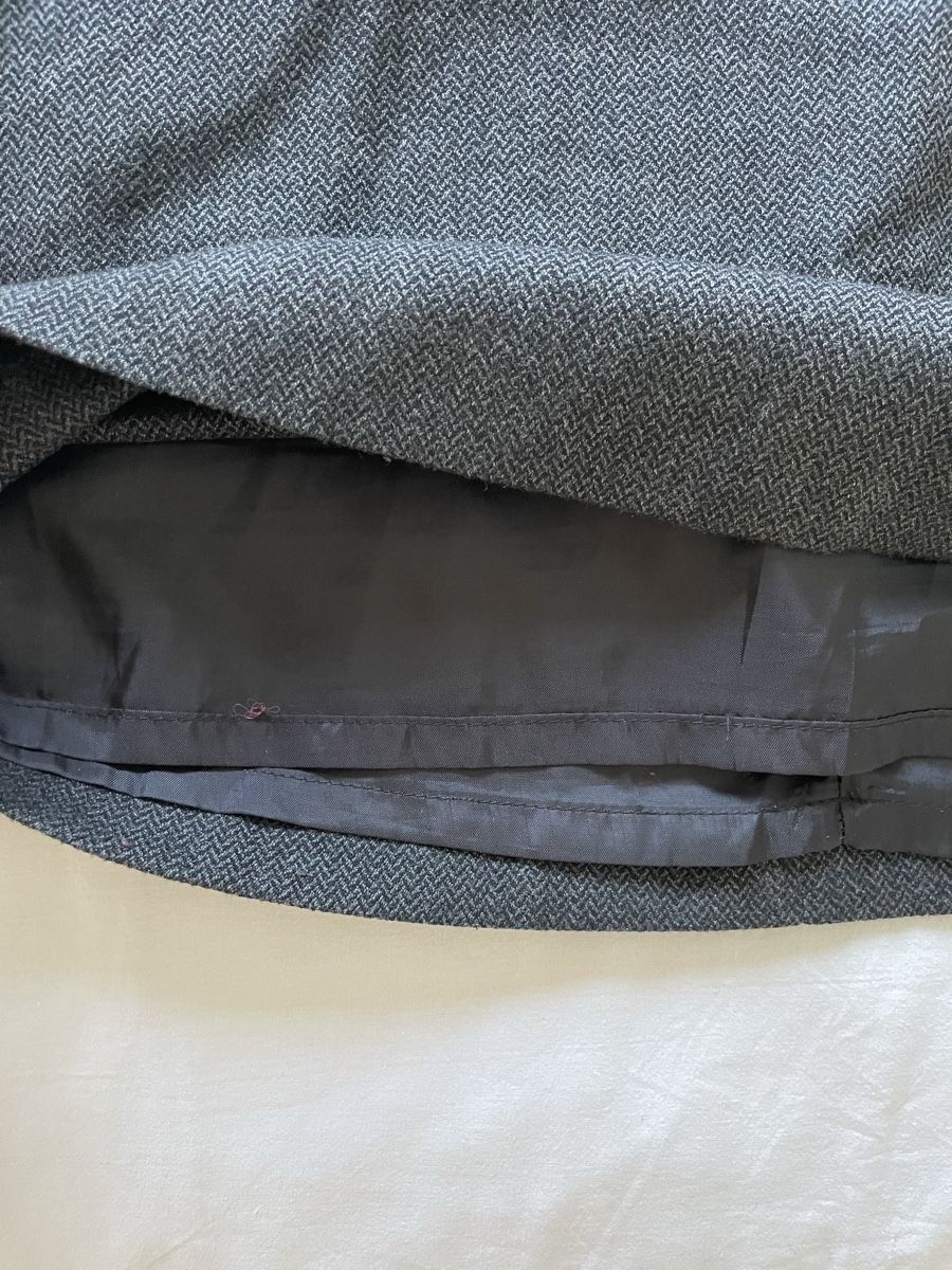 Benetton Gonne: AB 1.- Wolloptik Anthrazit Minirock – Nuovo (secondo la descrizione) da Zürich venduto da vik_isi 2