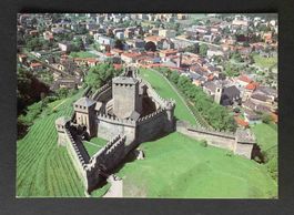 AK Bellinzona TI Castello di Montebello