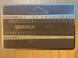 Service Taxcard