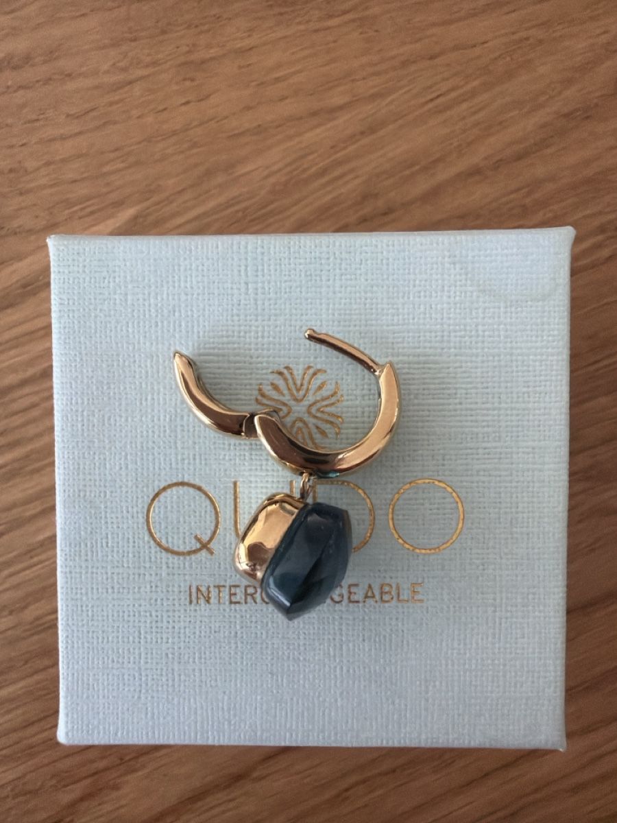 Ohrringe & -stecker: Qudo Ohrringe dunkelblau neu – Gebraucht aus Schaffhausen von APrengel 1