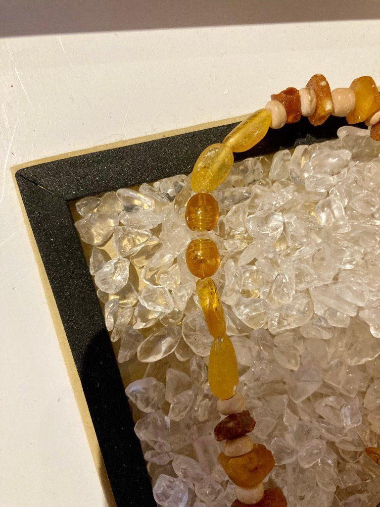 Catenine: Halskette - Bernstein echt, Achat, Holz – Nuovo (secondo la descrizione) da Biberist venduto da tl-schmuck 5