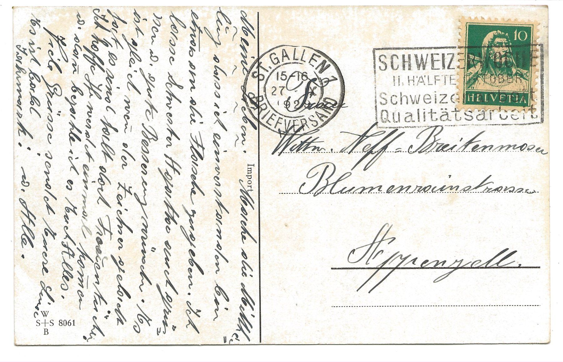 Cartoline postali: Katzenkarte - Trotinett - Kindervelo  Wer wird Sieger sein ? – Usato da Engelburg venduto da Cartophil 1