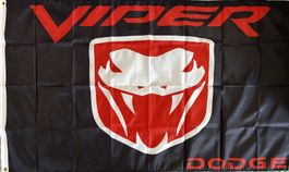 Dodge Viper Fahne USA GTS RT/10 SRT10 V10 8.4 150 x 90 cm