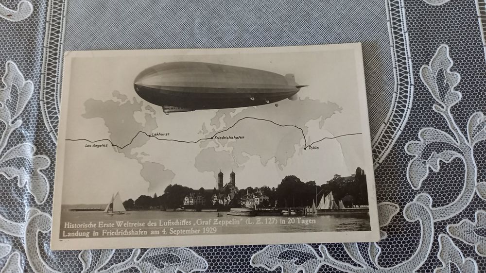 Zeppelin Karte 1930 | Kaufen auf Ricardo