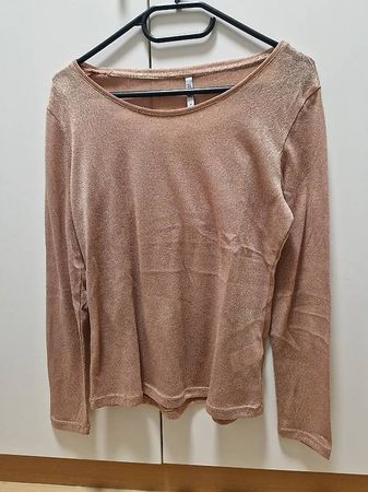 langarm Pullover, Pulli, Glitzer, Oberteil, Shirt, Sommer