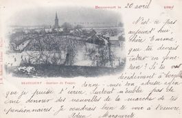 Beaucourt   JU   -   Quartier du Temple      en 1899